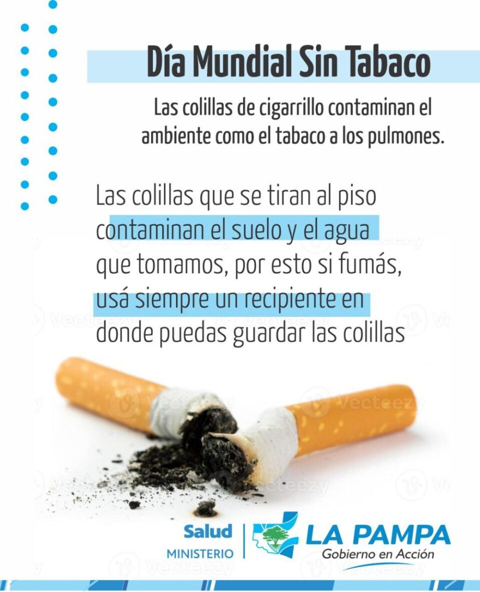 Día Mundial sin tabaco