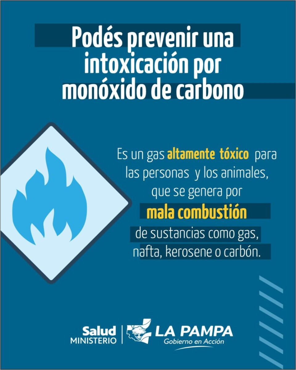 Monóxido de carbono: cuidados para evitar una intoxicación
