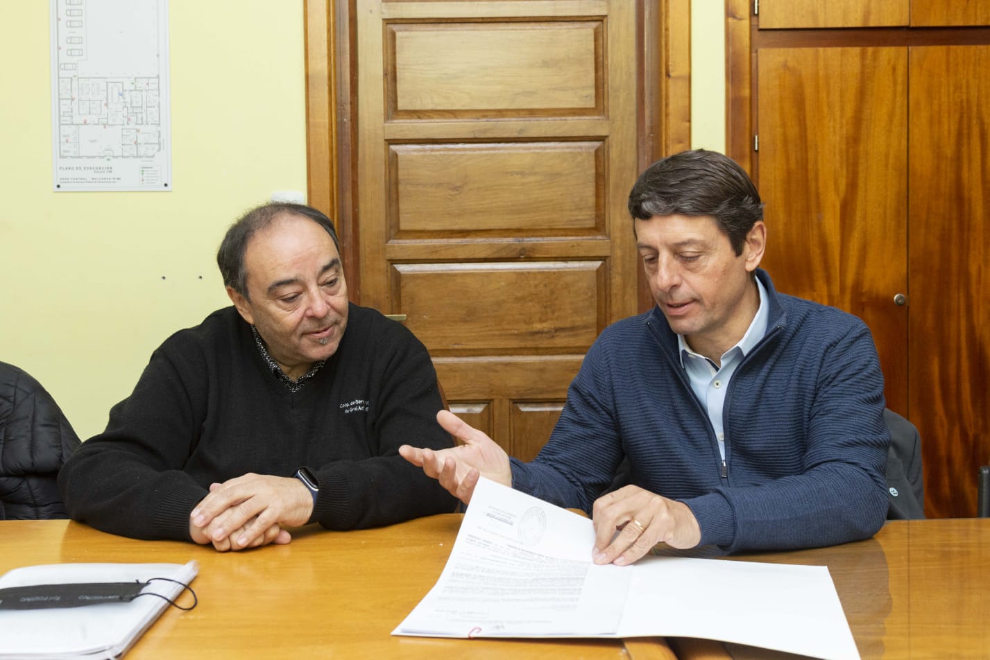 Entregaron aporte económico a la COSEGA para edificio del Centro Universitario Virtual