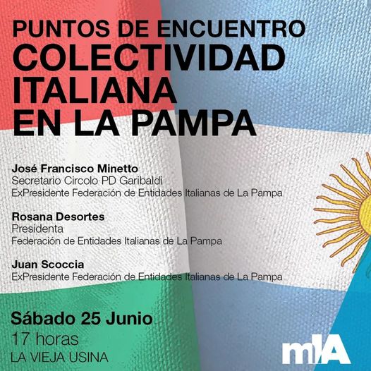 Revalorizando e intercambiando experiencias con ciudadanos/as italianos/as e instituciones de la colectividad 🇮🇹