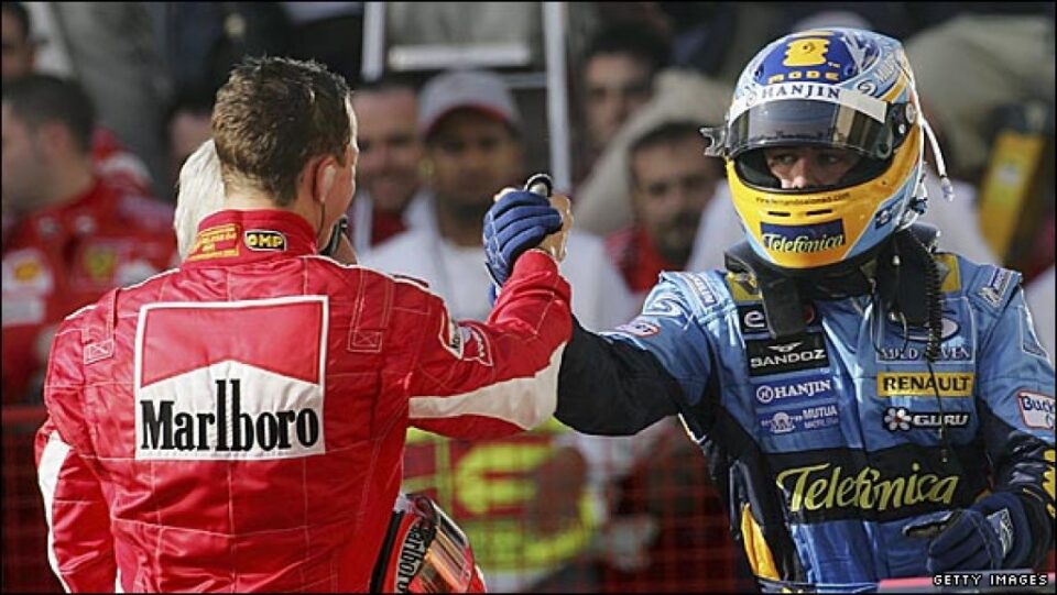 Fernando Alonso a un paso de arrebatarle un récord a Michael Schumacher