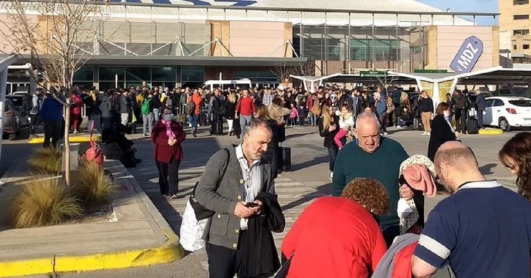 Evacuaron el Aeropuerto de Mendoza por una broma