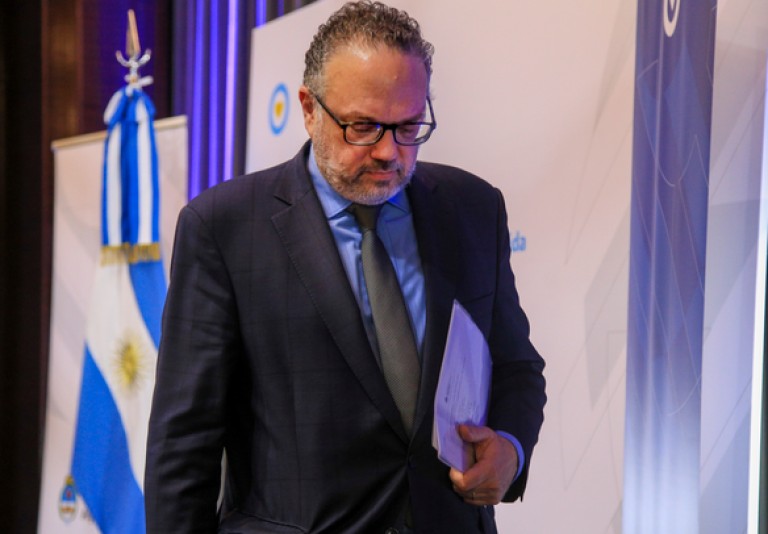 Alberto Fernández le pidió la renuncia a Matías Kulfas