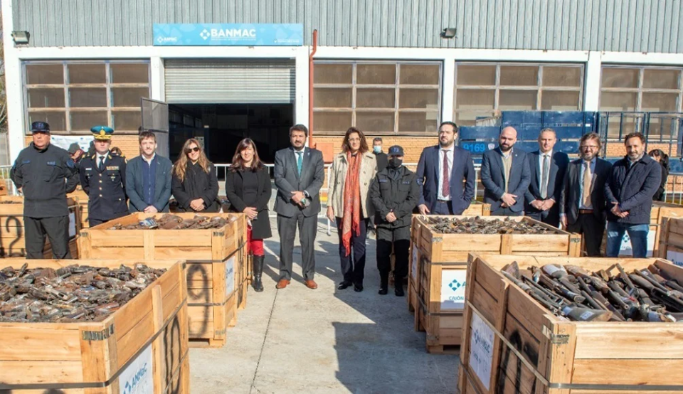 La ANMAC destruyó 10 mil armas de fuego, de las cuales 321 eran de La Pampa