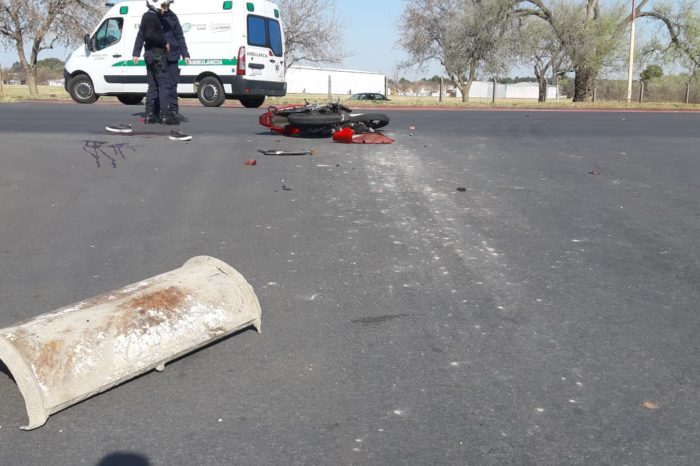 Murió el joven accidentado en la tarde de ayer tras chocar con un camión