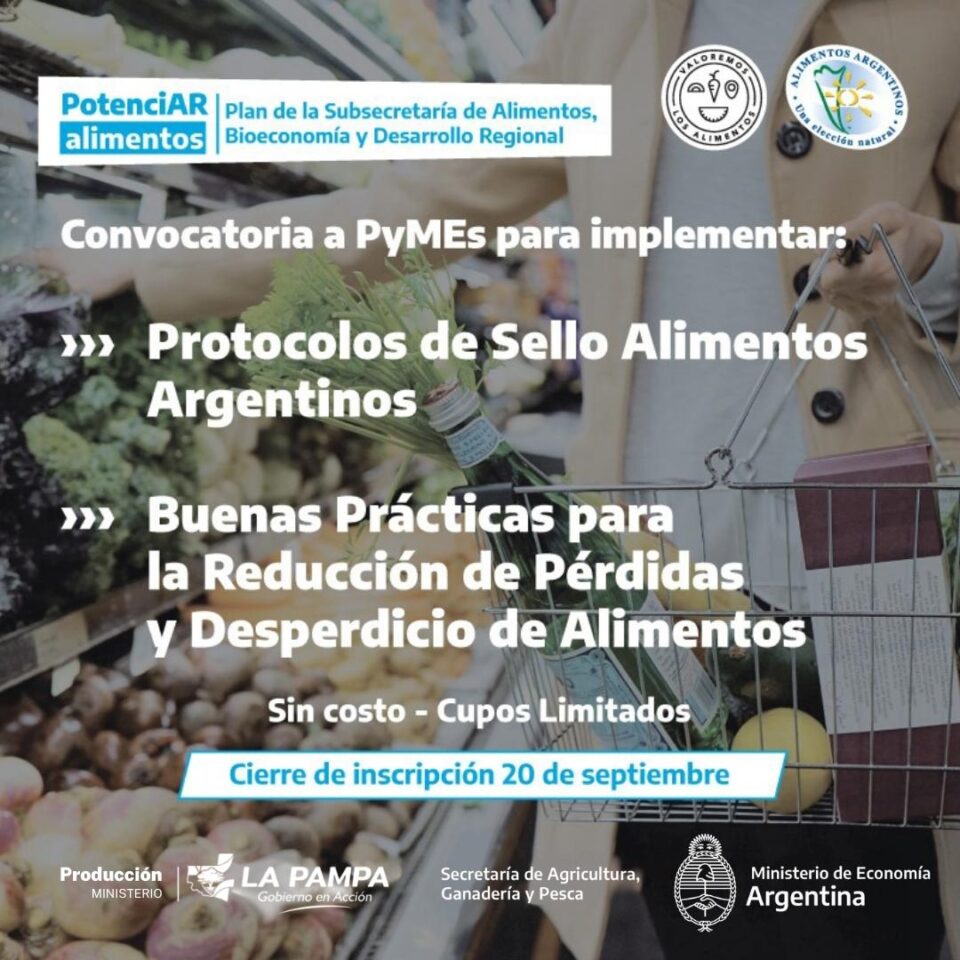 Convocatorias para pymes agroalimentarias