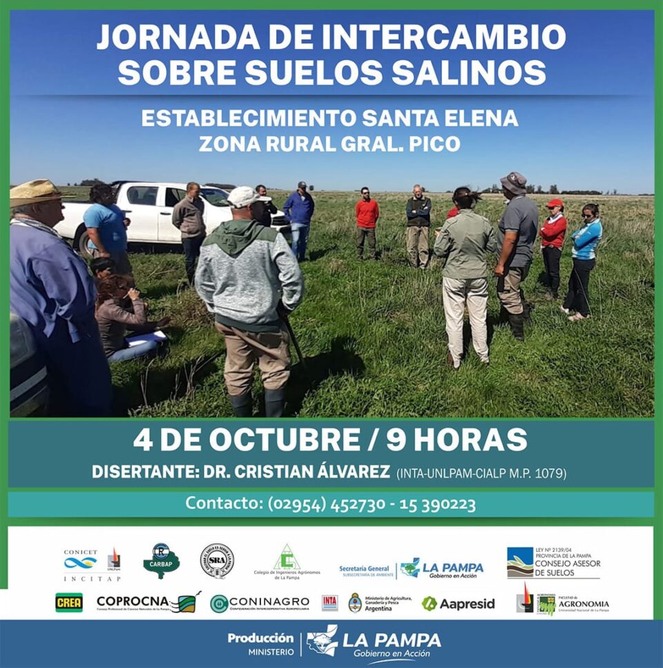 Jornada de intercambio sobre suelos salinos
