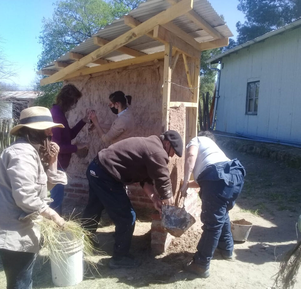 Técnica de construcción de barro crudo, Patrimonio Cultural Pampeano