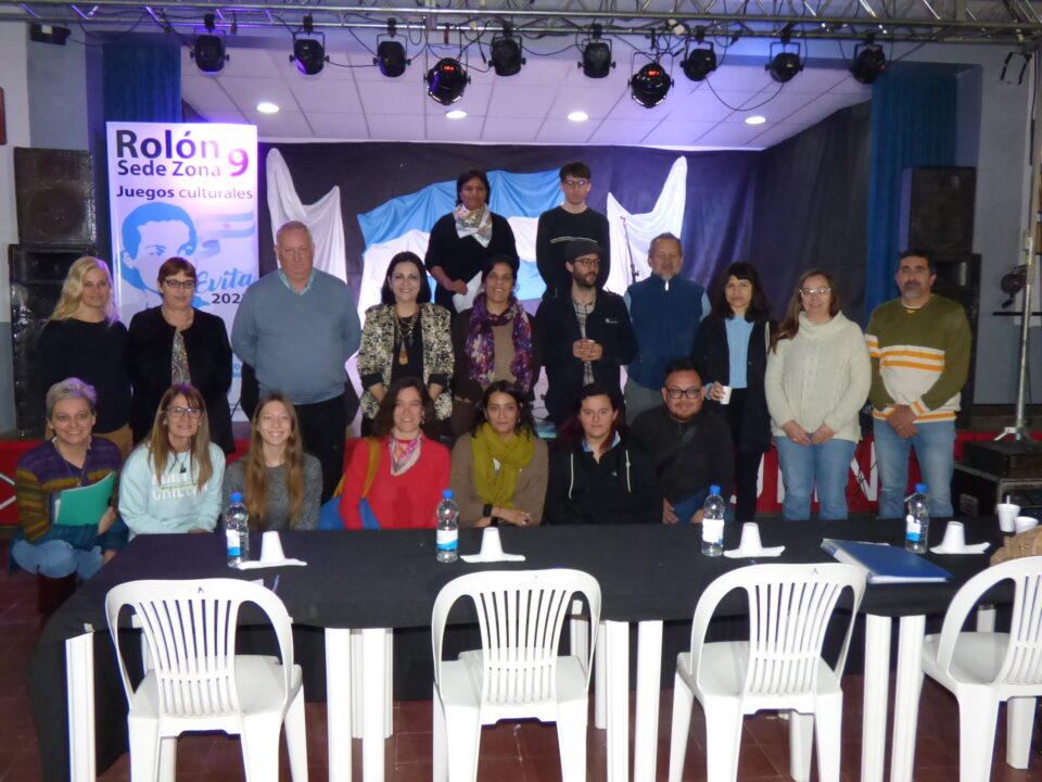Apertura de los Juegos Culturales Evita en Rolón
