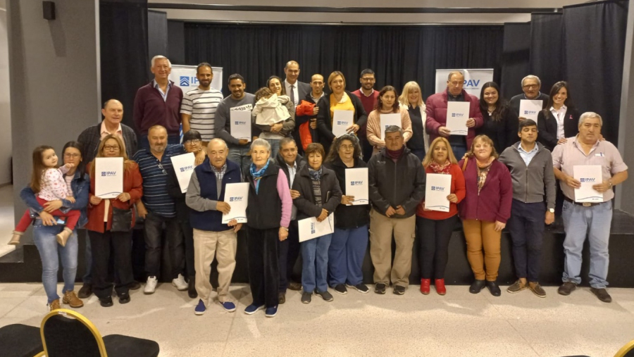 IPAV: firma de escrituras en Lonquimay