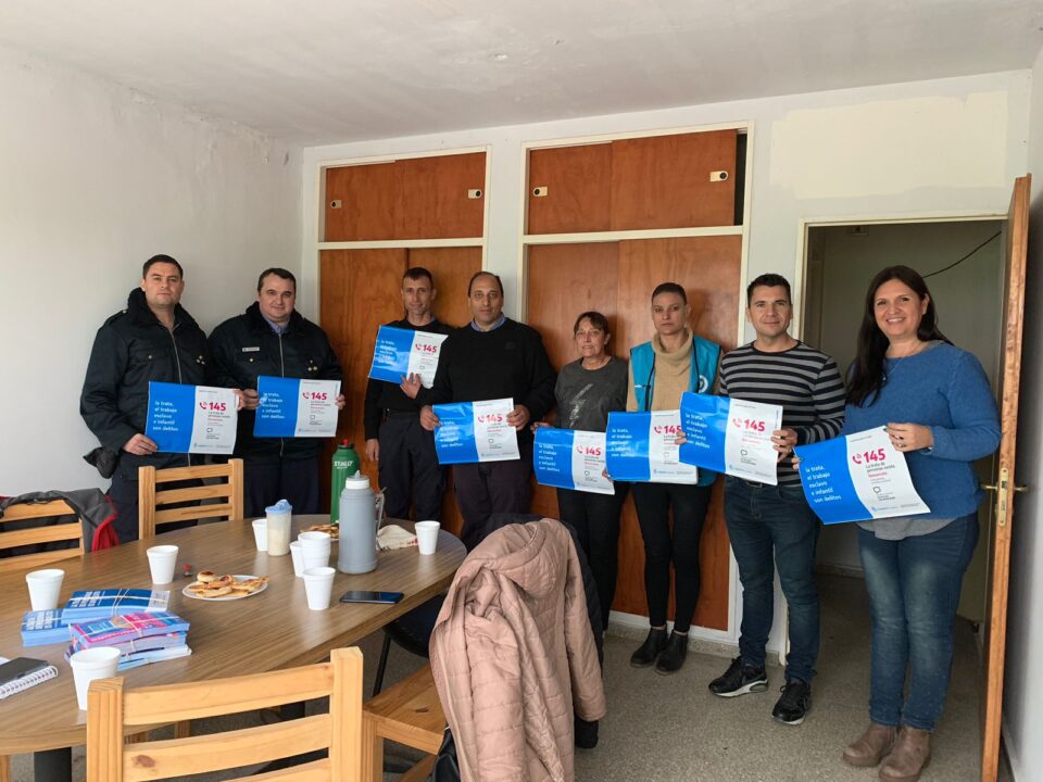 Desarrollaron jornada de prevención sobre Trata de Personas en Trebolares
