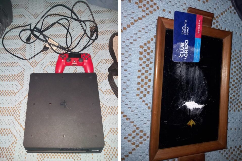 En pocas horas, la Policía detuvo a un delincuente que había robado una Play Station 4 y $ 10 mil pesos de una vivienda