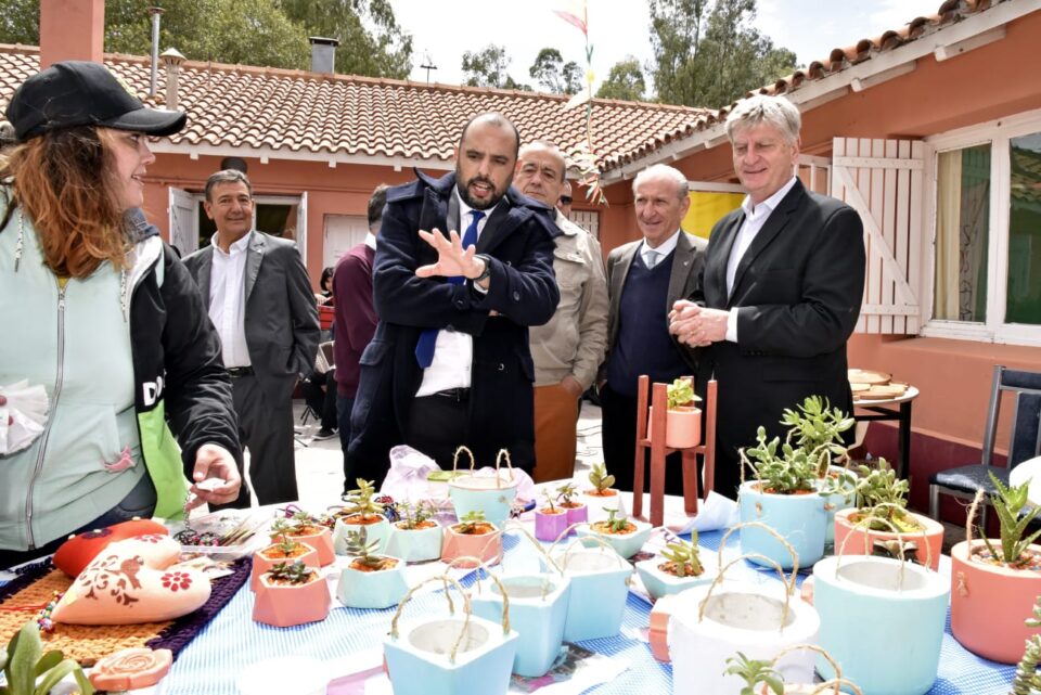 Ziliotto acompañó los festejos del CET “San Roque” en Arata
