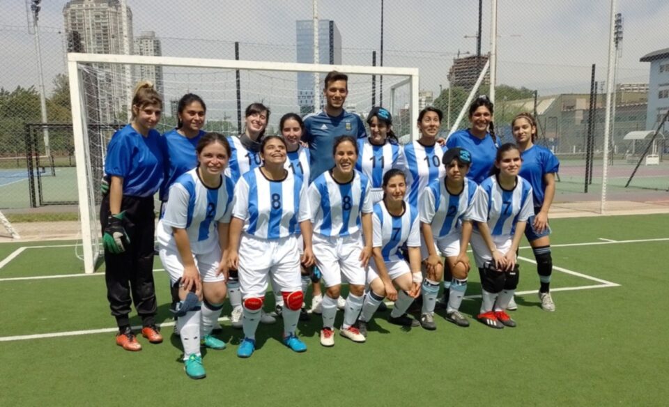 La piquense Guillermina Corrales es la única pampeana en la selección argentina de fútbol femenino para ciegas “Las Murciélagas”: lleva la camiseta 8 con mucho orgullo