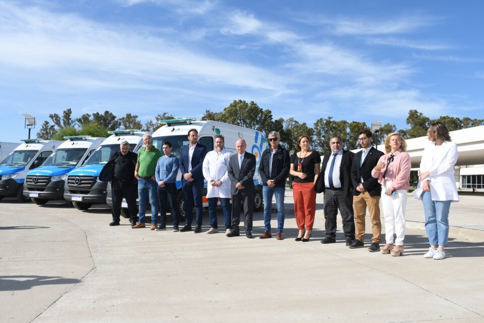 La Pampa adquirió seis ambulancias de traslado y cuidados críticos