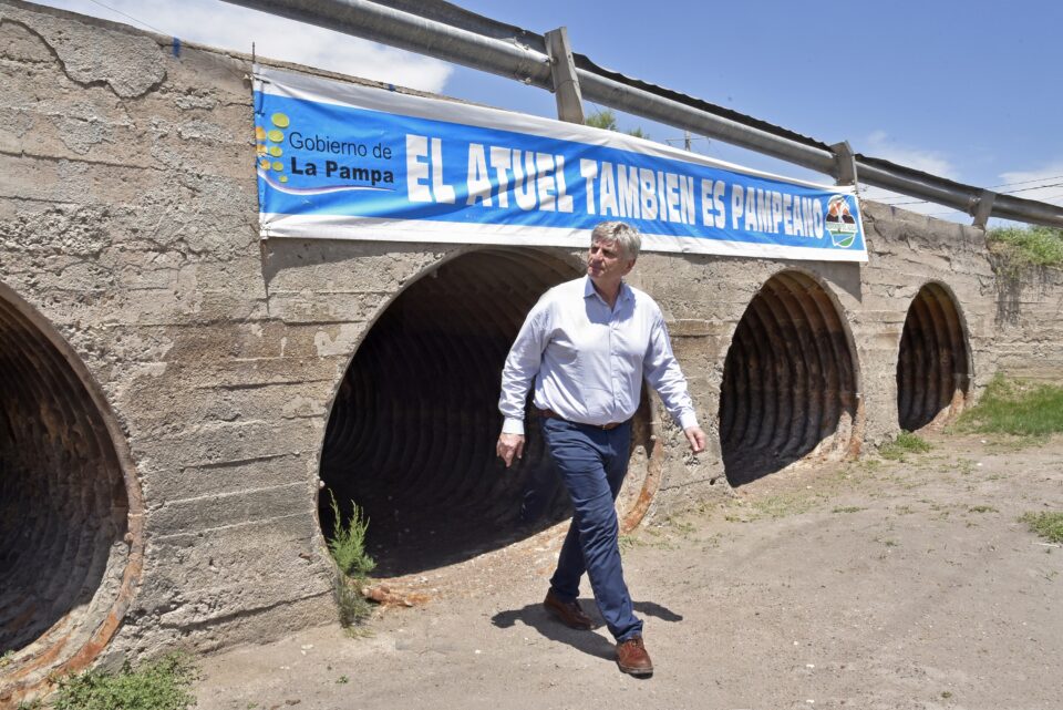 Atuel: Ziliotto se reunió con puesteros y acordó el inicio de los trabajos de limpieza en el cauce