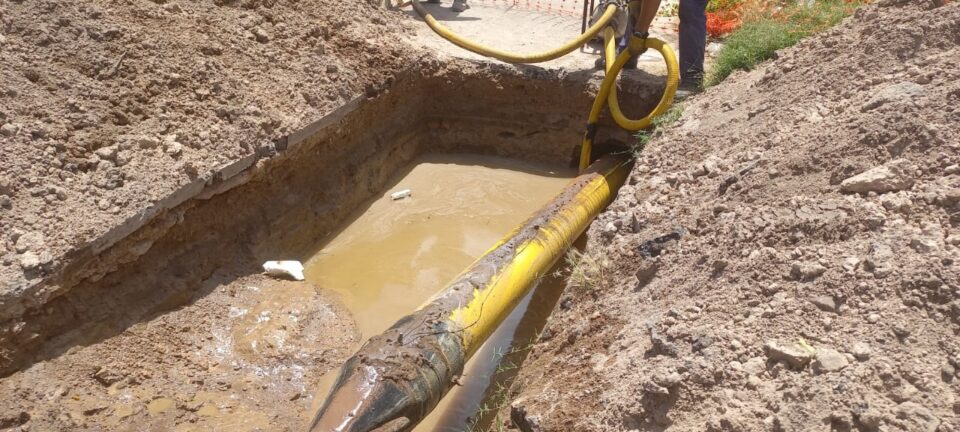Realizan obra anexa para proveer de gas natural al “Hospital René Favaloro”