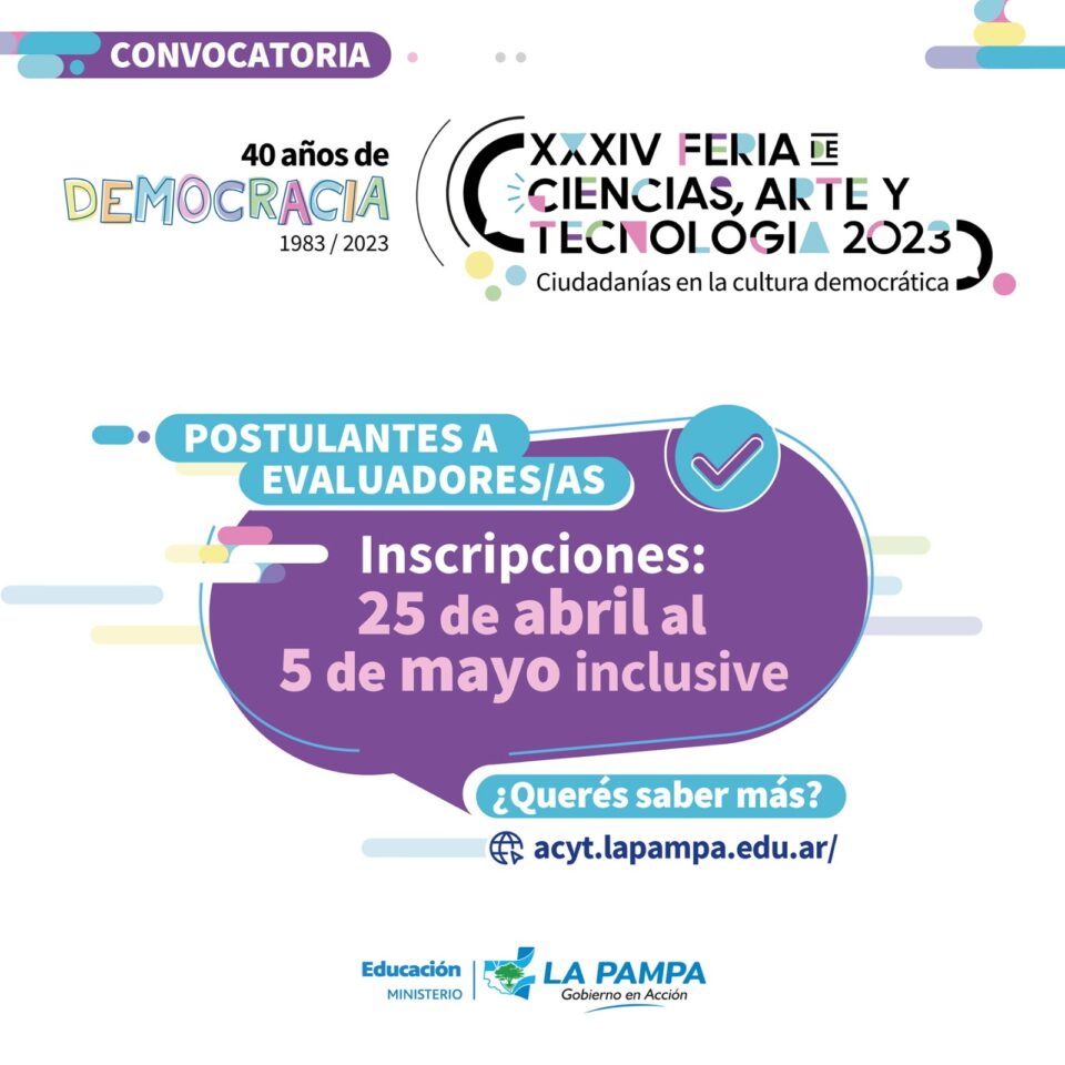 Inscriben a evaluadores/as de la Feria de Ciencias, Arte y Tecnología 2023