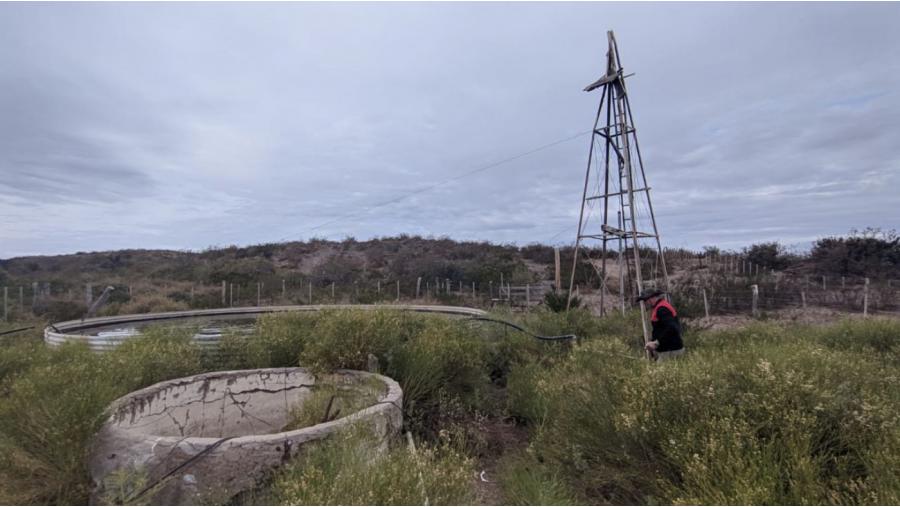 Campaña de monitoreo en el río Salado