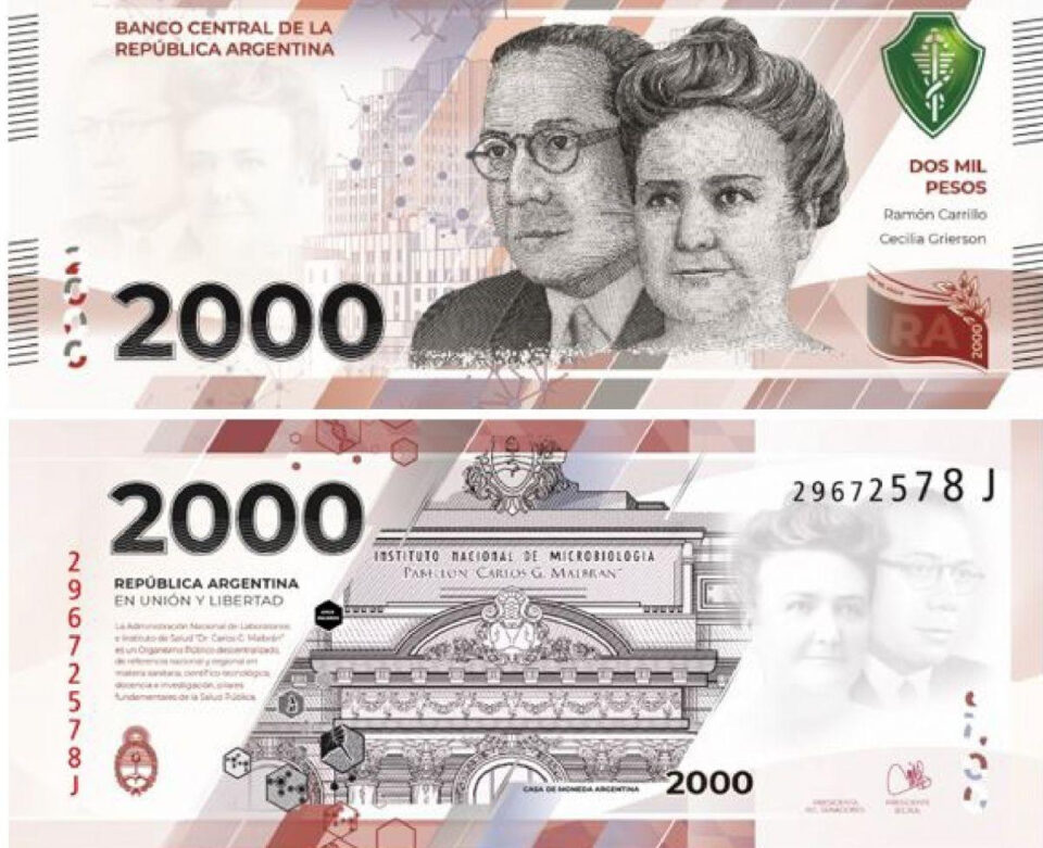 De manera «paulatina» comienza a circular el billete de 2000