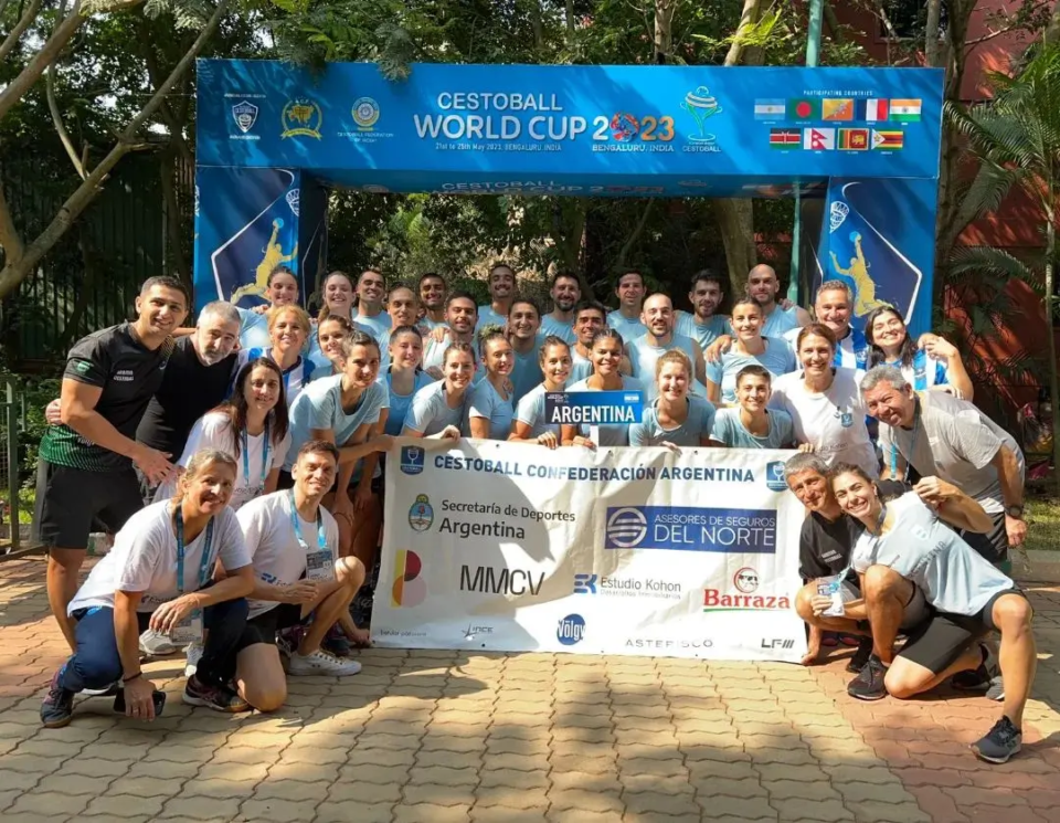 Este sábado llegan al país los seleccionados de Cestoball campeones del mundo