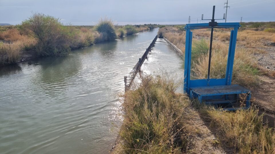 Realizaron trabajos de medición en el río Colorado