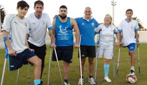 Primera concentración de fútbol para amputados en Santa Rosa