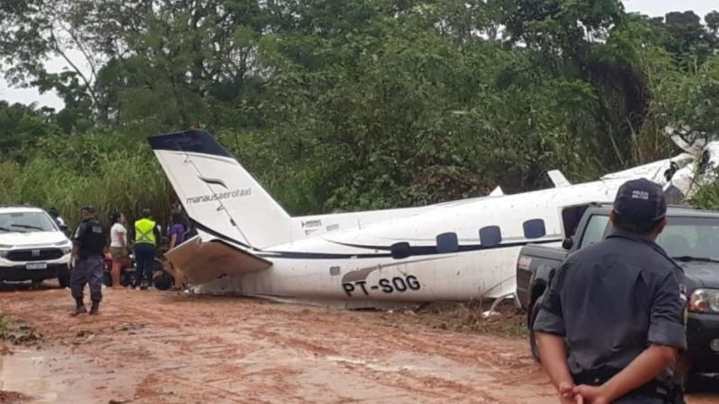 Cayó un avión en la selva del Amazonas y murieron sus 14 ocupantes